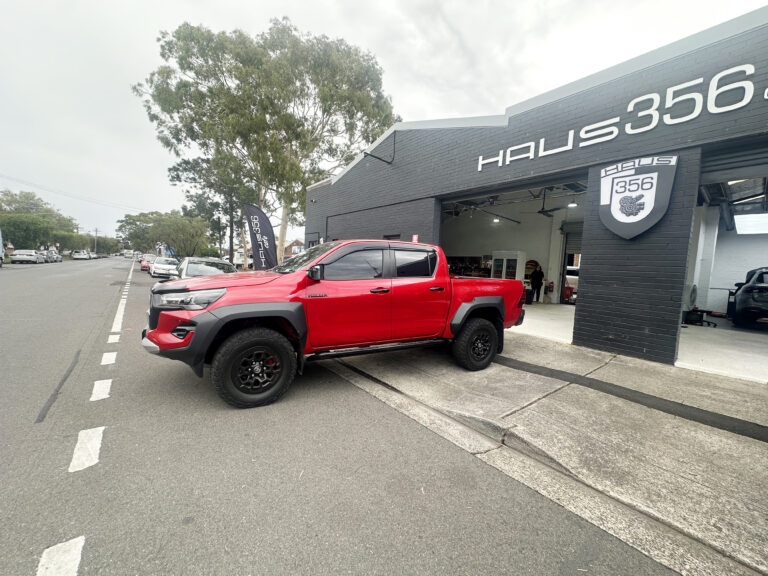 Hilux window Tinting